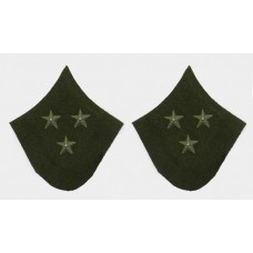 Петлицы полевые. ГЕНЕРАЛ-ЛЕЙТЕНАНТ, обр. 1941 г.